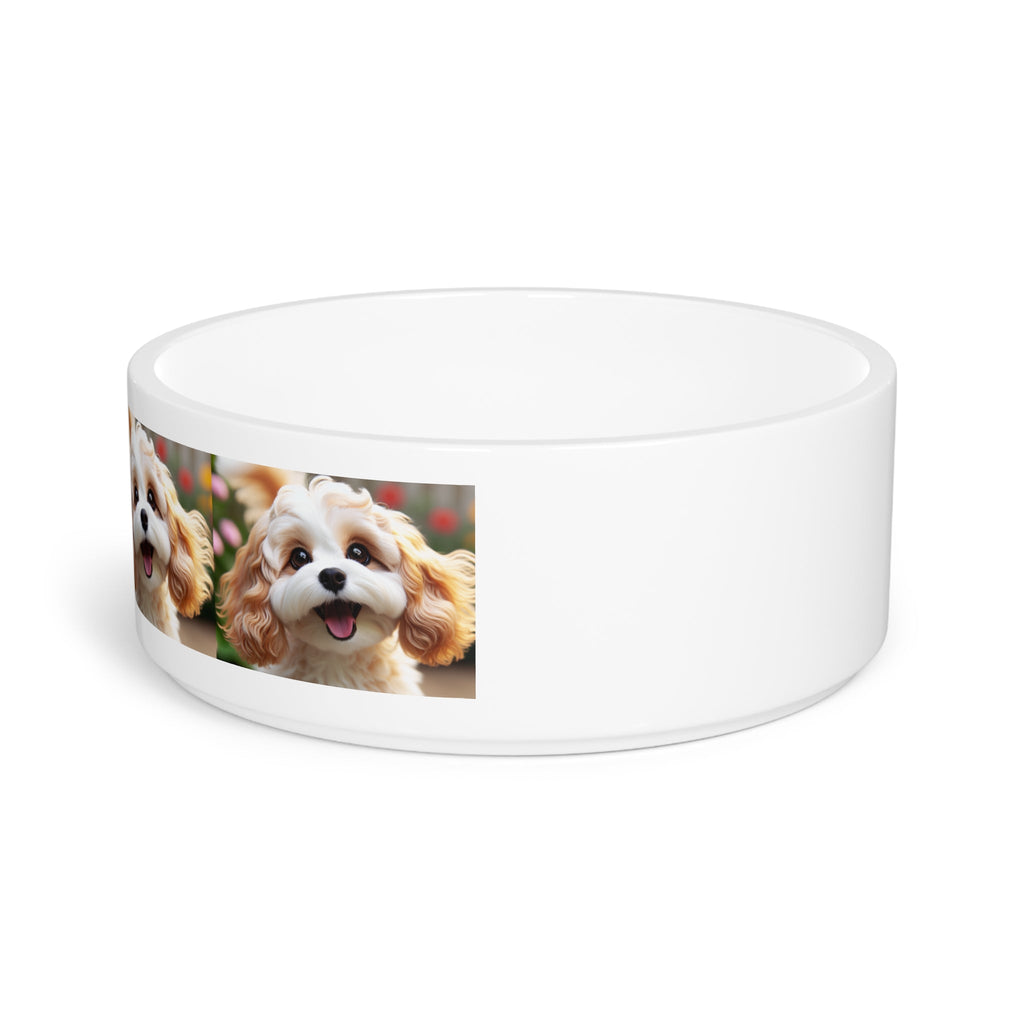 Ceramic Pet Bowl – 16 oz Dog Feeding Bowl