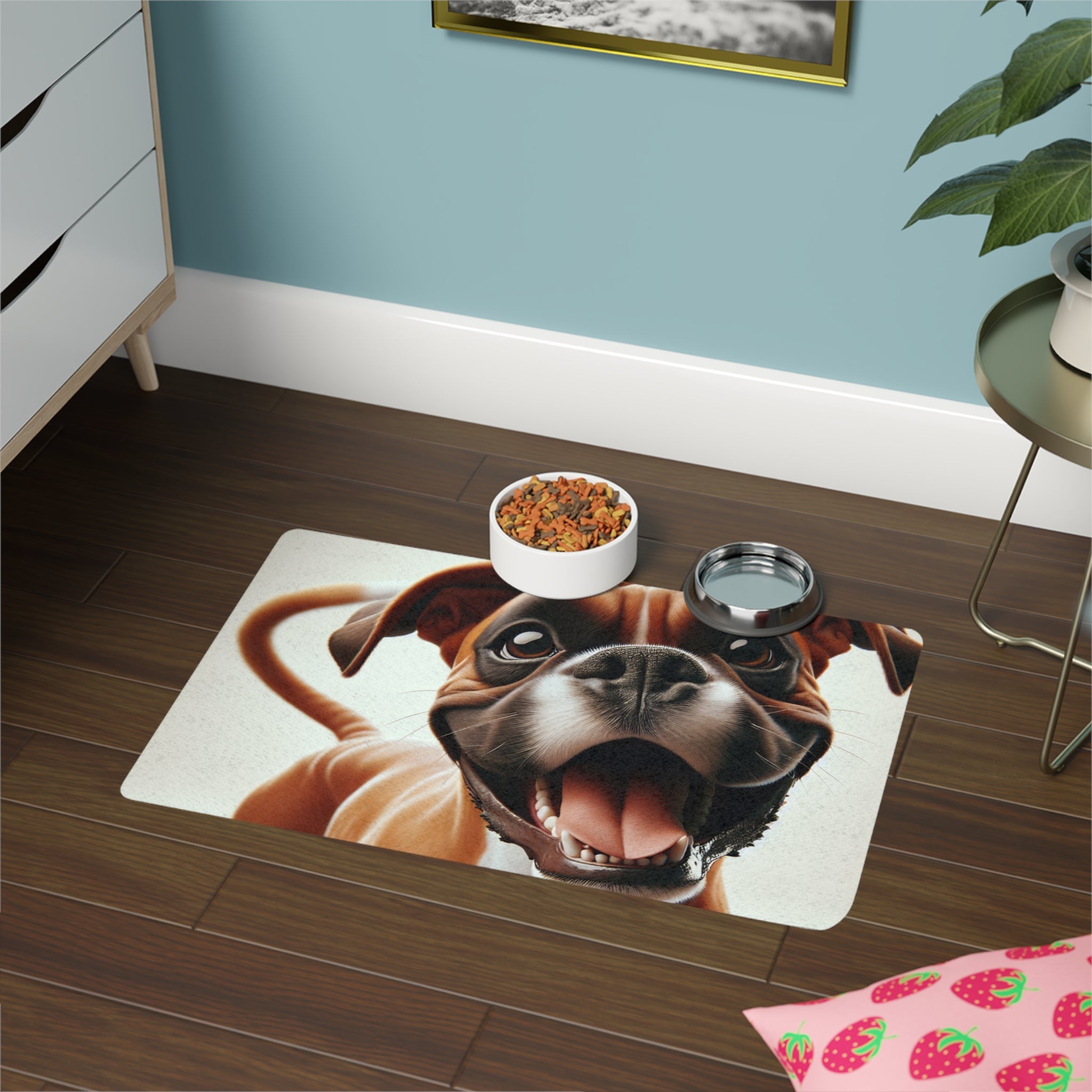 Non-Slip Pet Food Mat – Waterproof Feeding Mat for Dogs