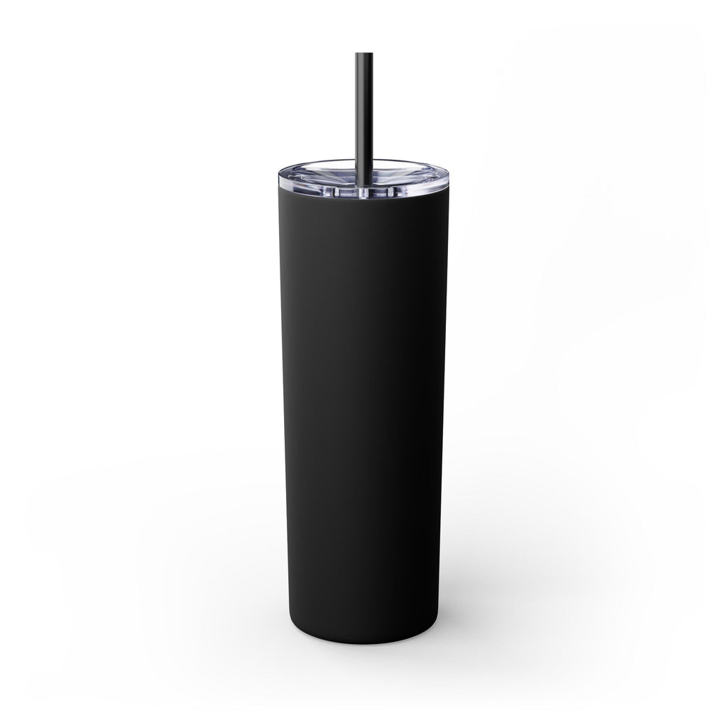 Customizable: Girly Book Club Skinny Tumbler with Straw, 20oz | Perfect for Events, Gifts, Coffee, and Summer Drinks