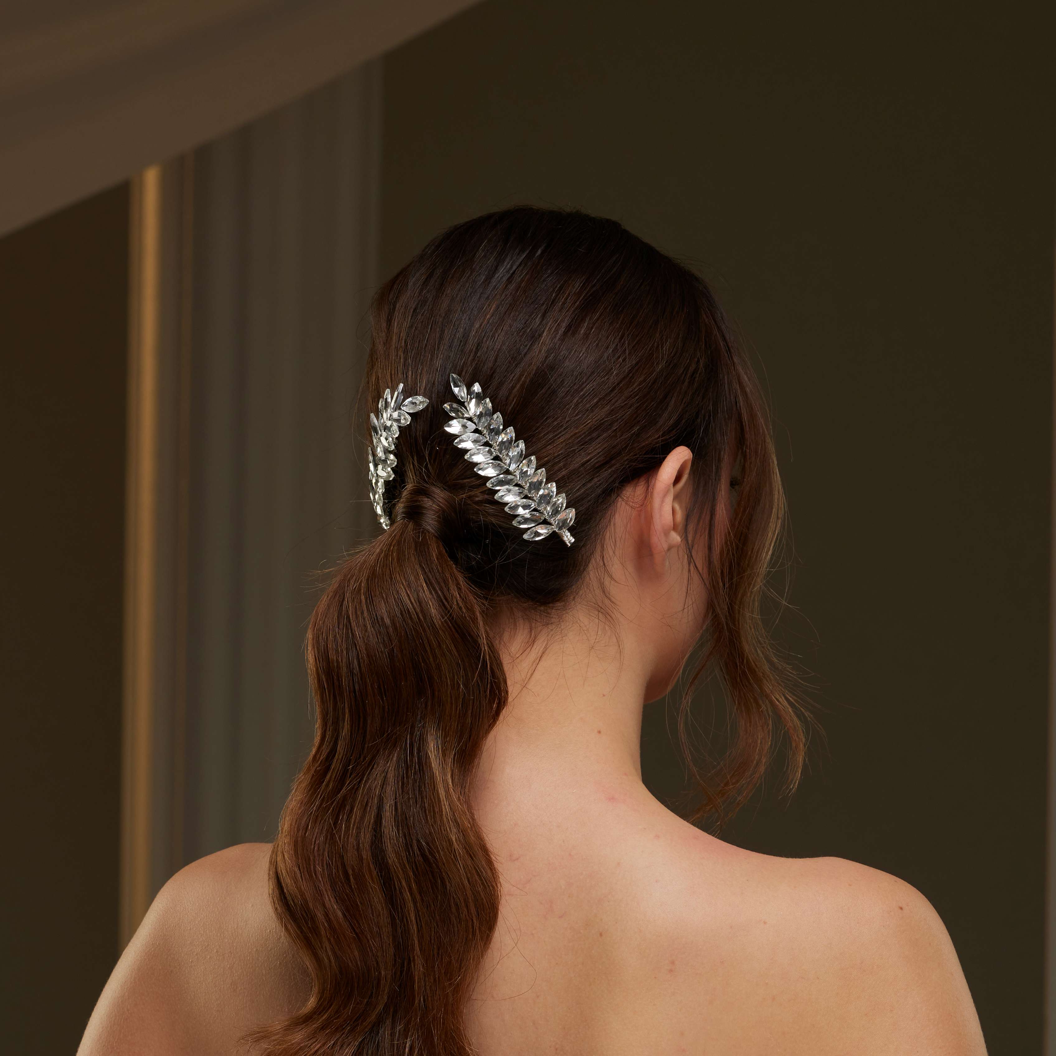 Elegant Rhinestone Hair Comb