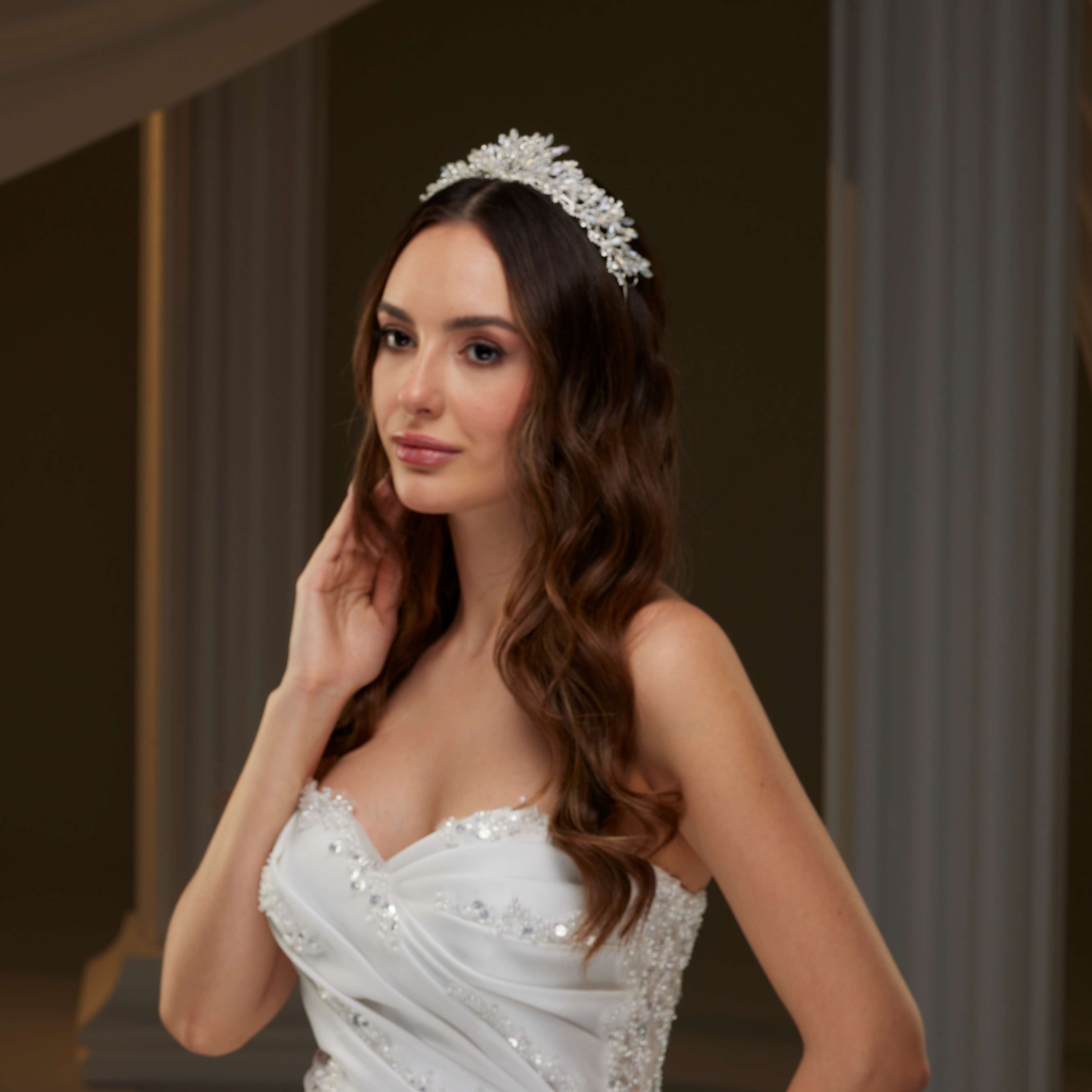Elegant Crystal Tiara