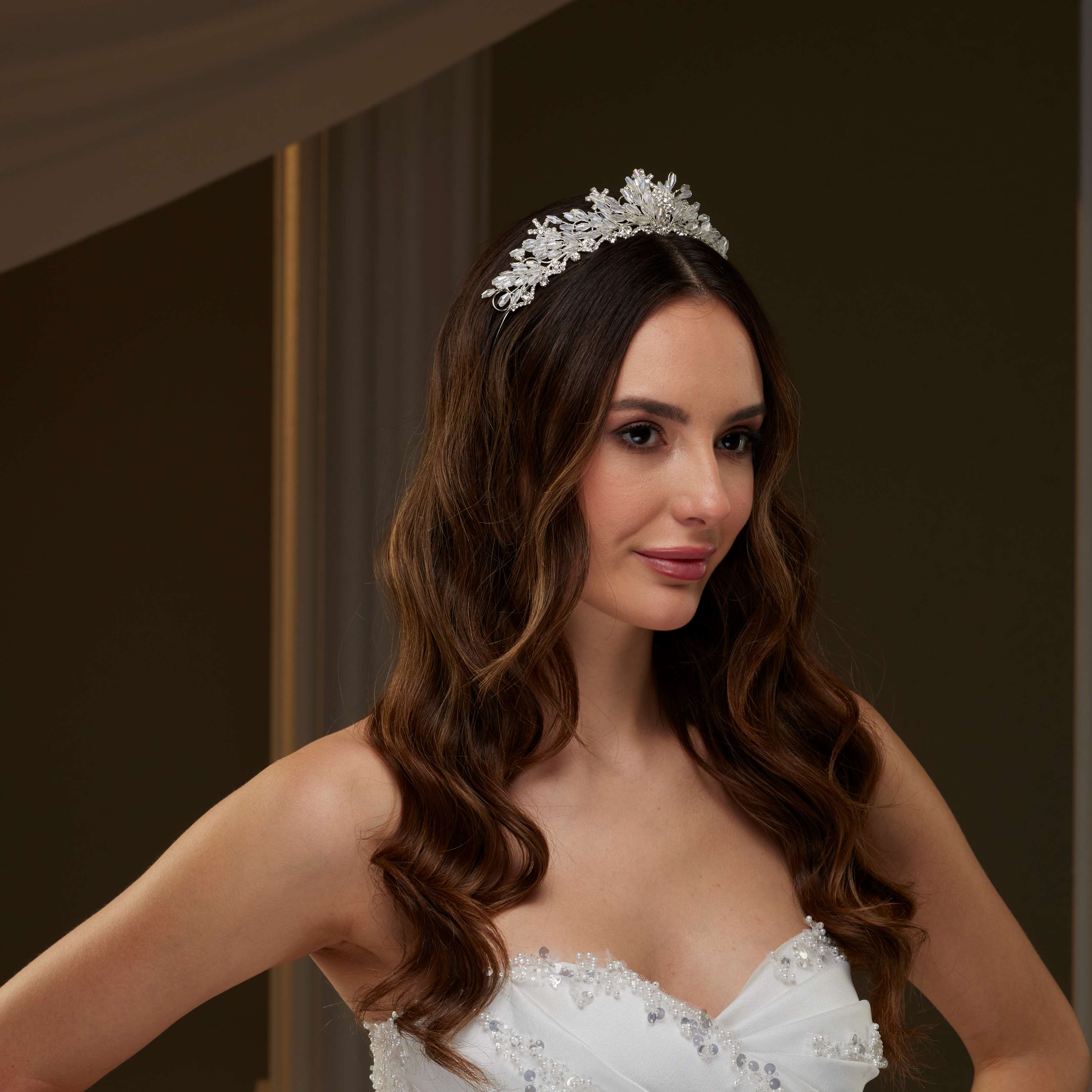 Elegant Crystal Tiara