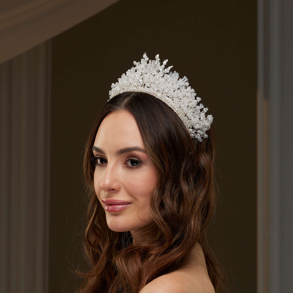 Elegant Crystal Bridal Tiara