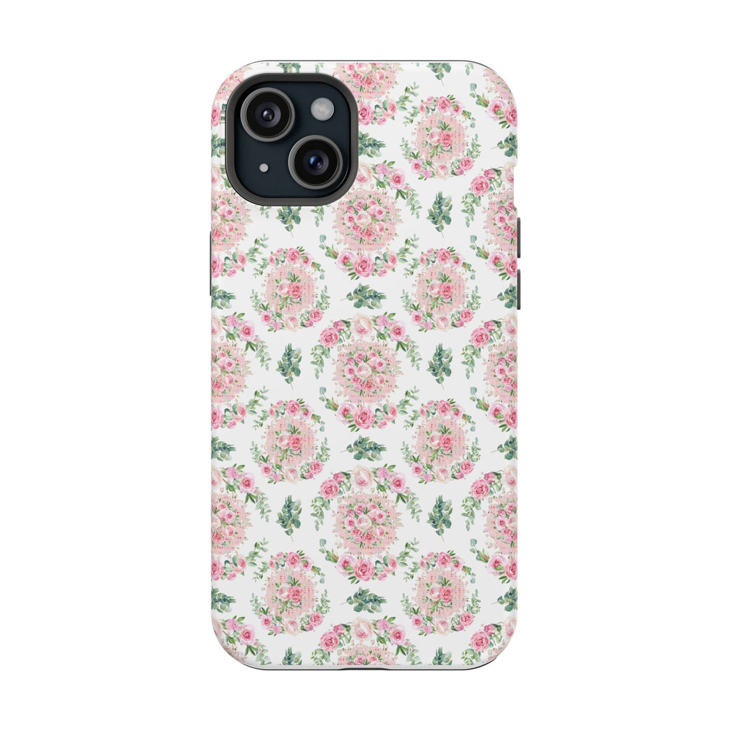 Customizable: Floral Impact-Resistant Phone Case