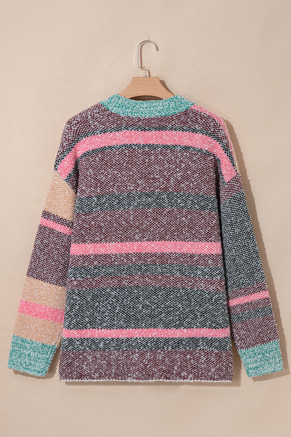 Elsa Slit Open Front Cardigan