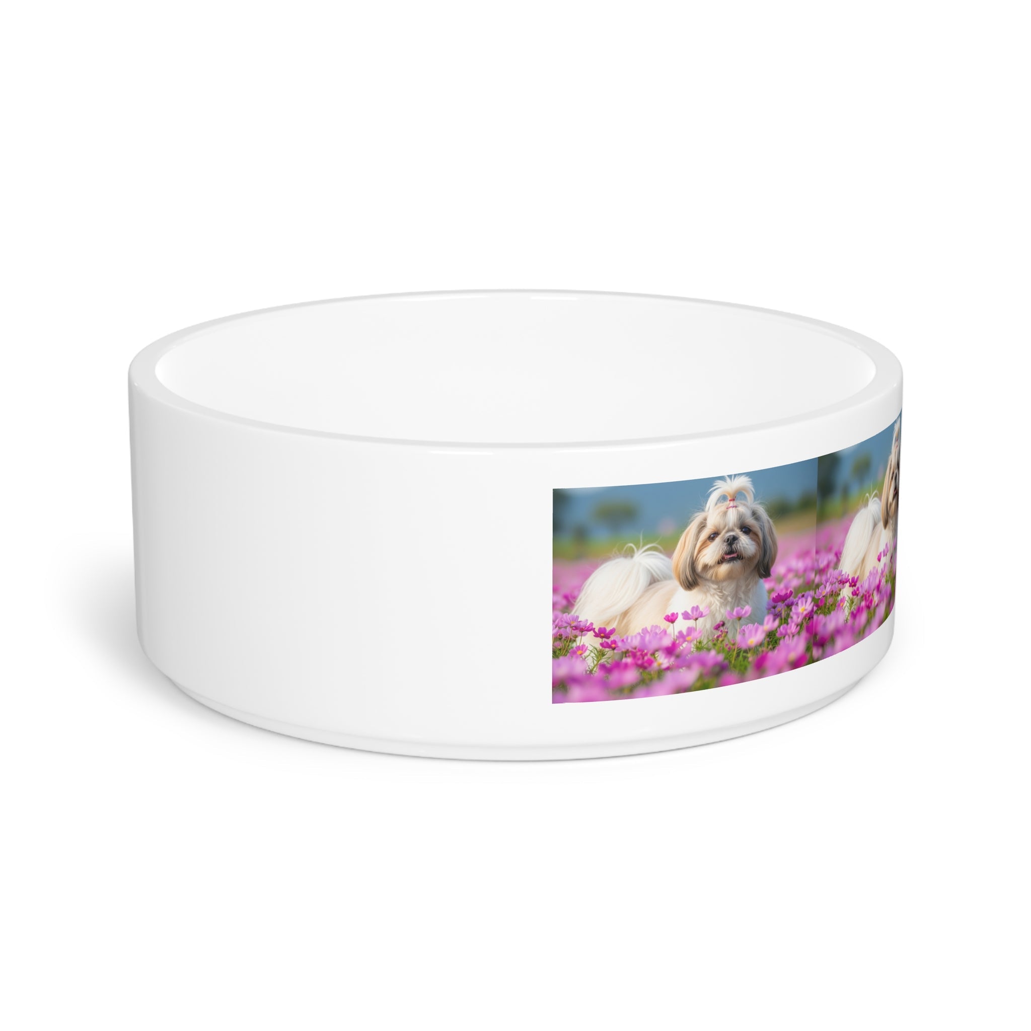 Ceramic Pet Bowl – 16 oz Dog Feeding Bowl