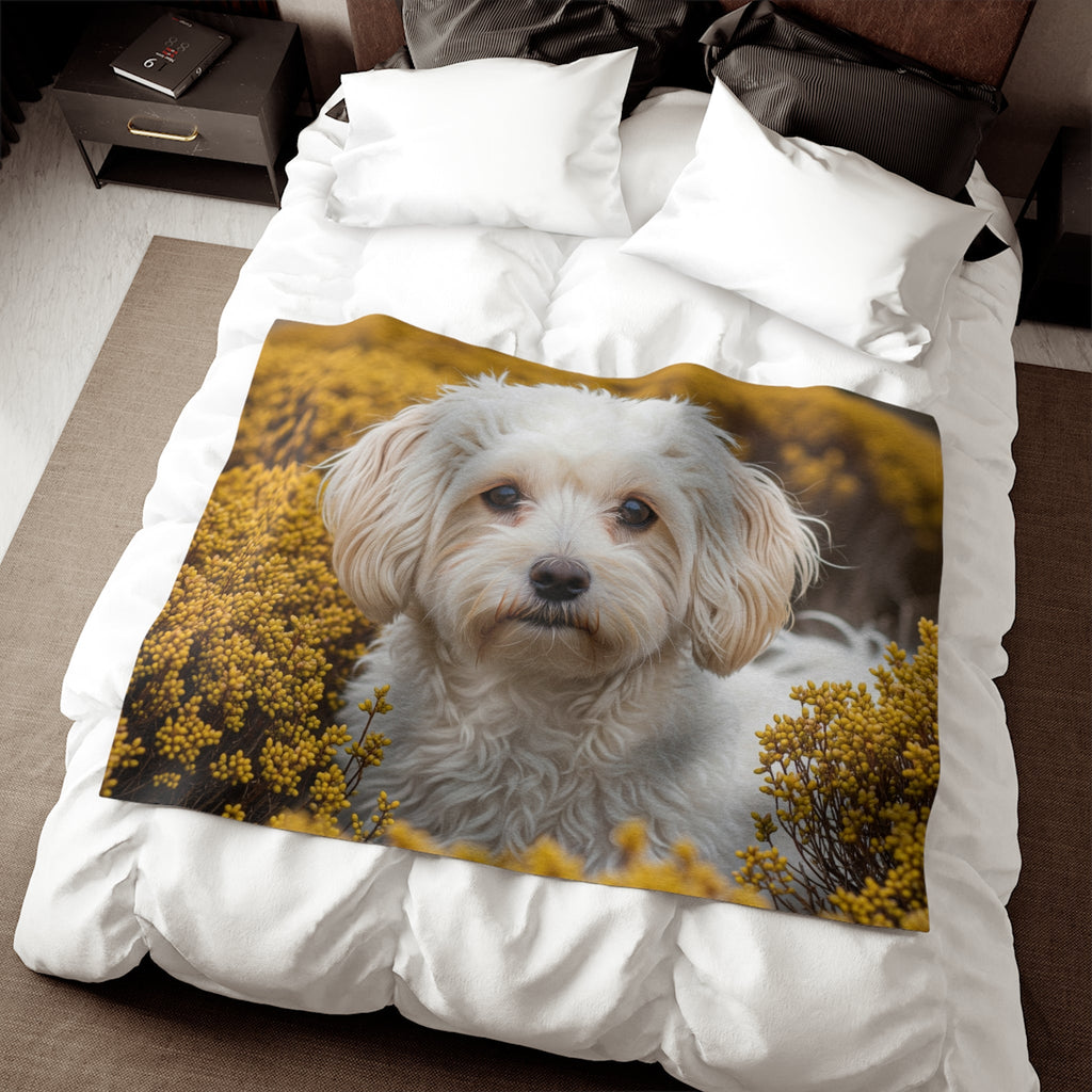 Sweatshirt Blanket – Plush Fleece Throw, 2 Size Options
