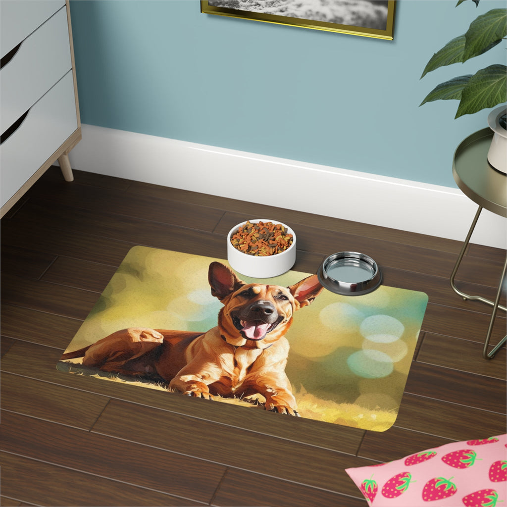 Non-Slip Pet Food Mat – Waterproof Feeding Mat for Dogs