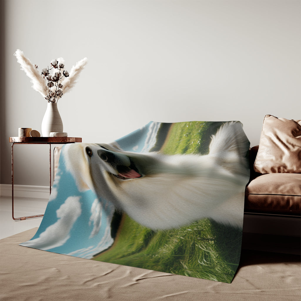 Sweatshirt Blanket – Plush Fleece Throw, 2 Size Options
