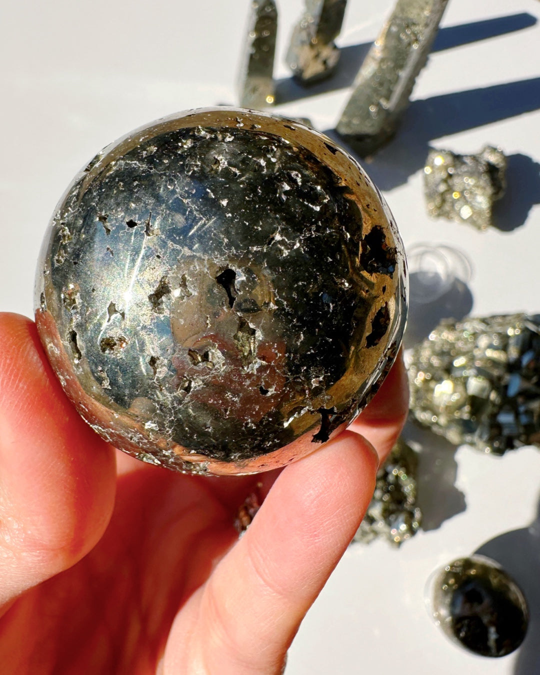 Pyrite Sphere