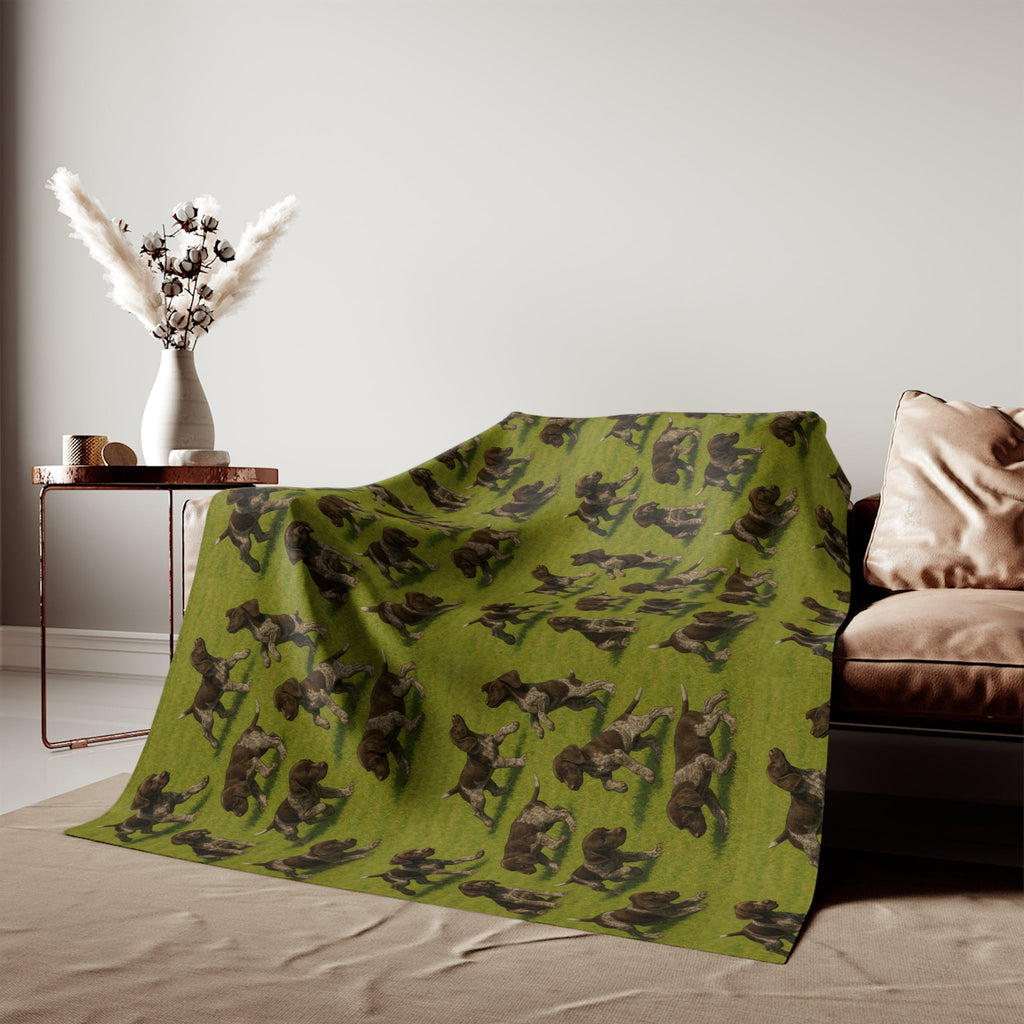 Sweatshirt Blanket – Plush Fleece Throw, 2 Size Options