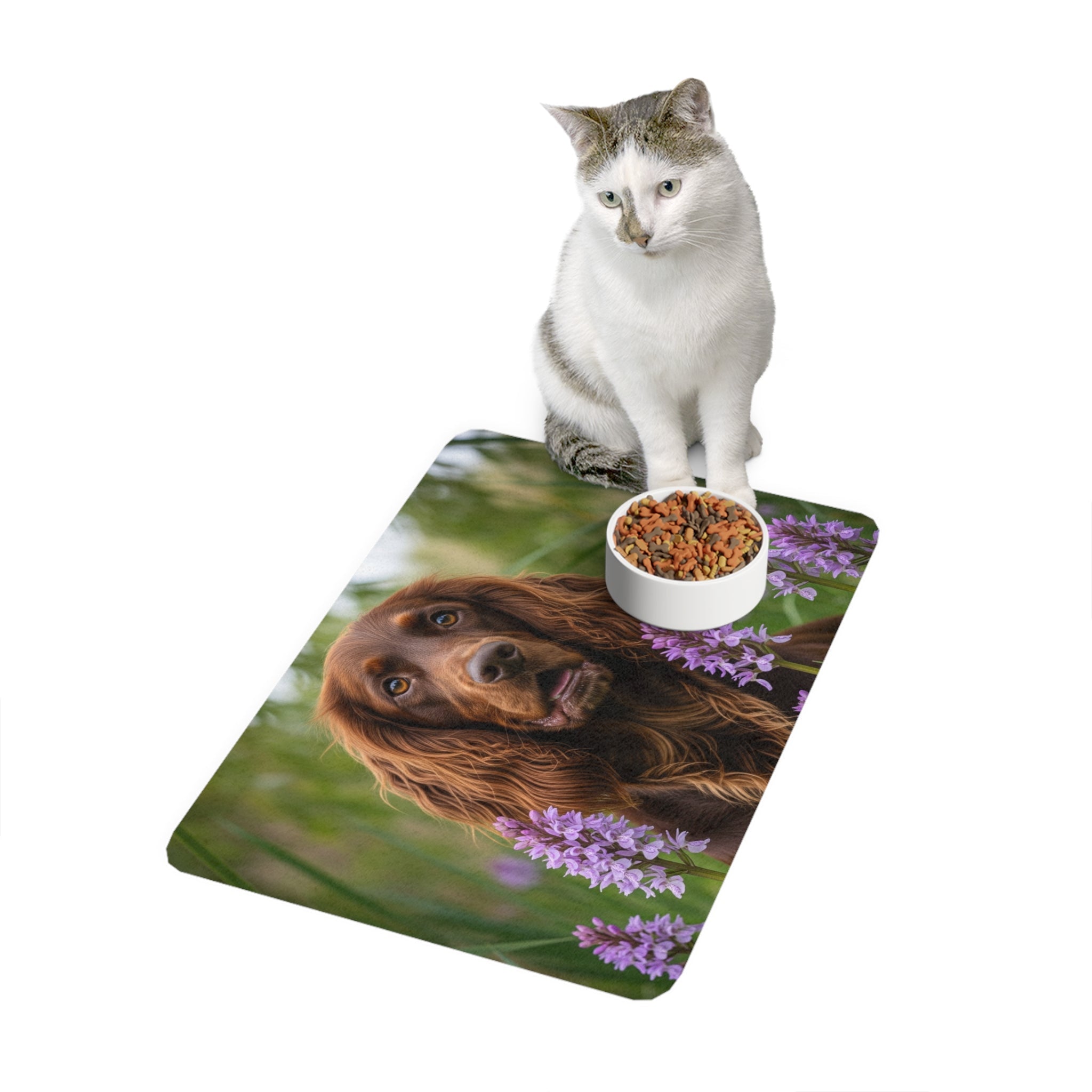 Non-Slip Pet Food Mat – Waterproof Feeding Mat for Dogs