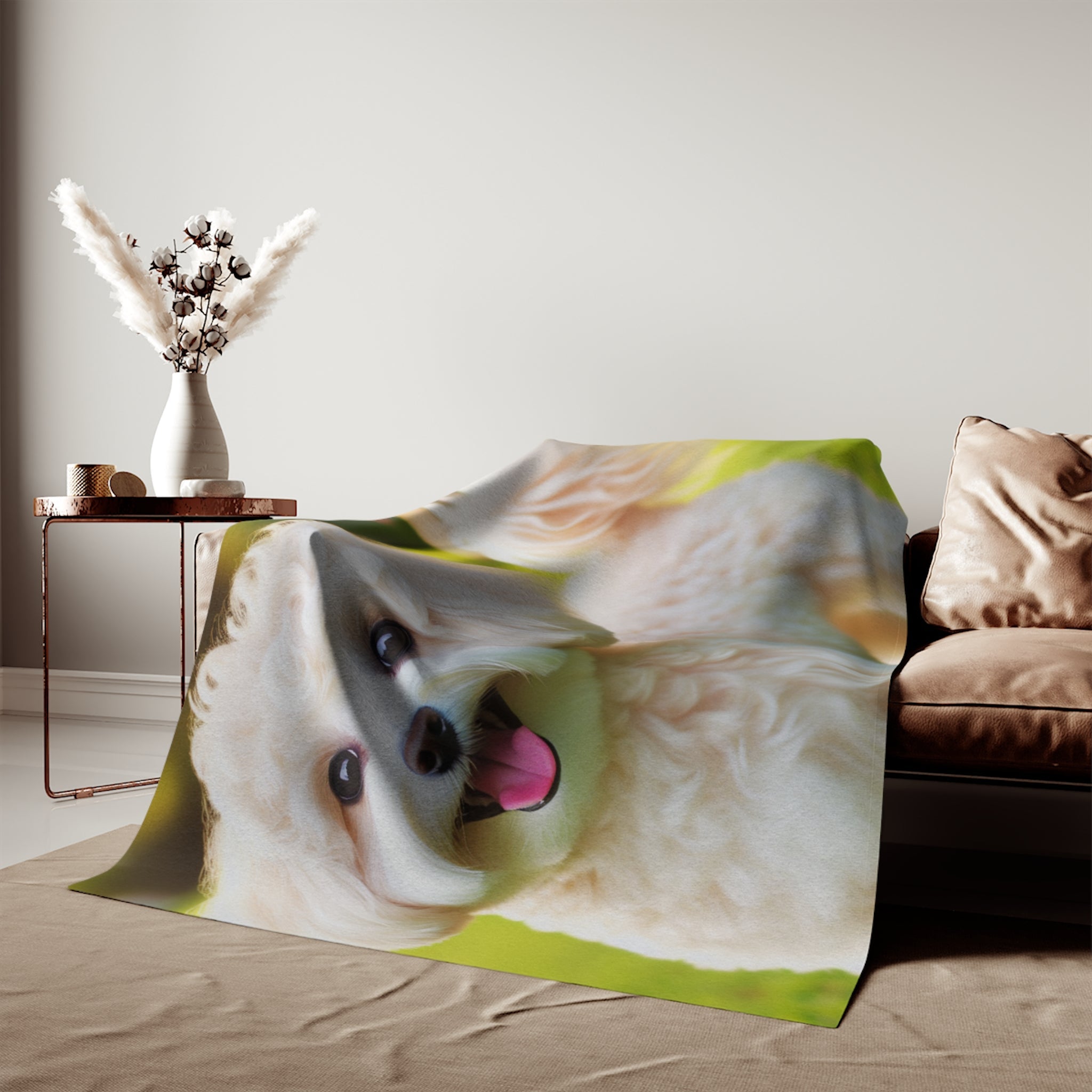 Sweatshirt Blanket – Plush Fleece Throw, 2 Size Options