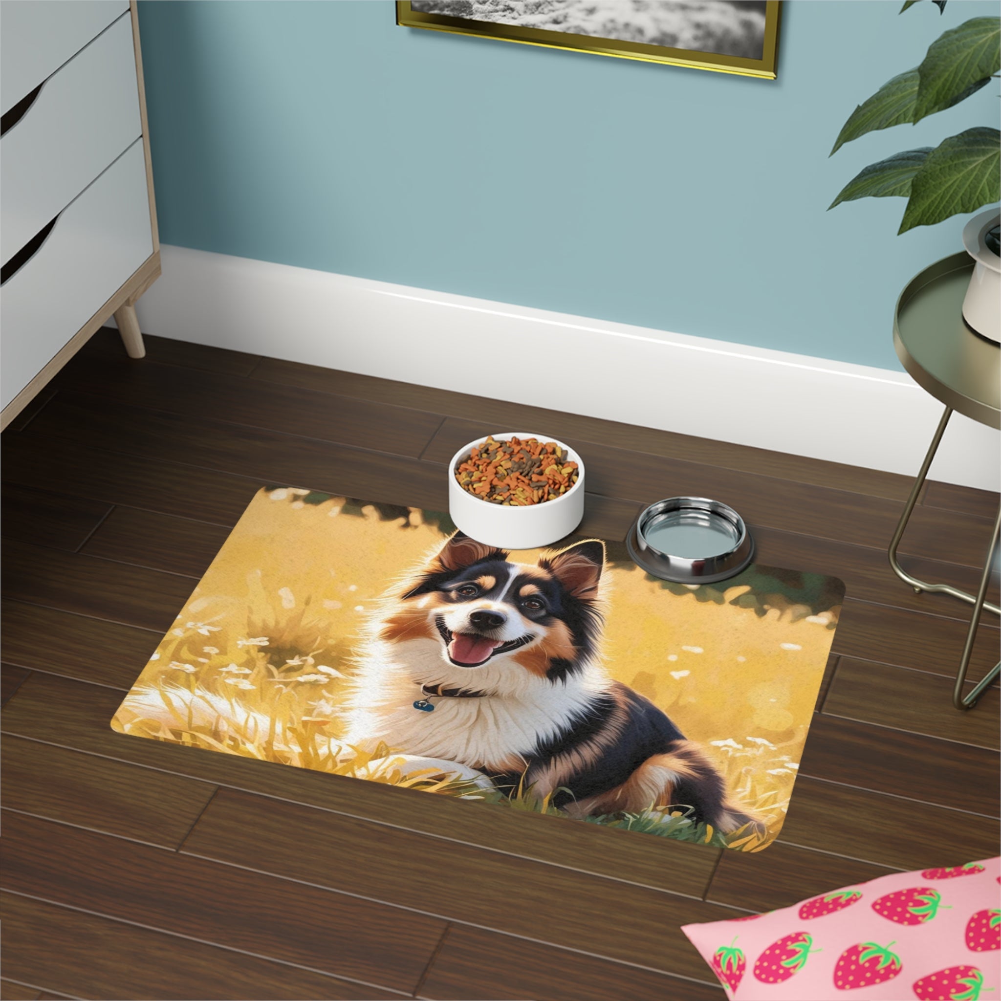 Non-Slip Pet Food Mat – Waterproof Feeding Mat for Dogs