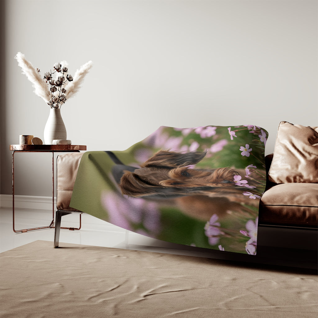 Sweatshirt Blanket – Plush Fleece Throw, 2 Size Options