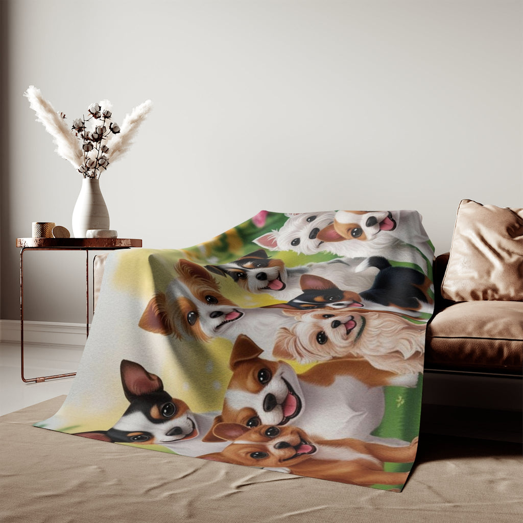 Sweatshirt Blanket – Plush Fleece Throw, 2 Size Options