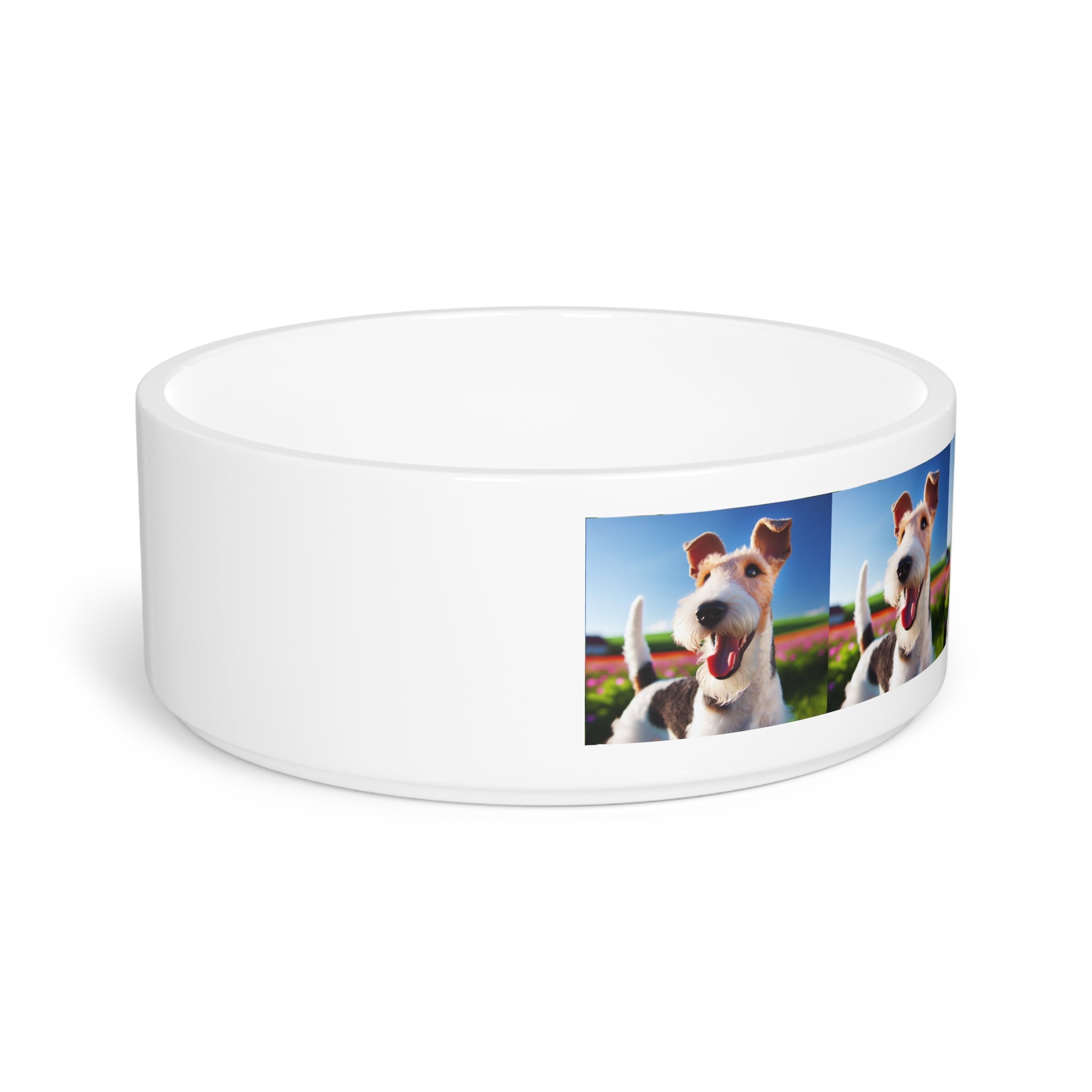 Ceramic Pet Bowl – 16 oz Dog Feeding Bowl
