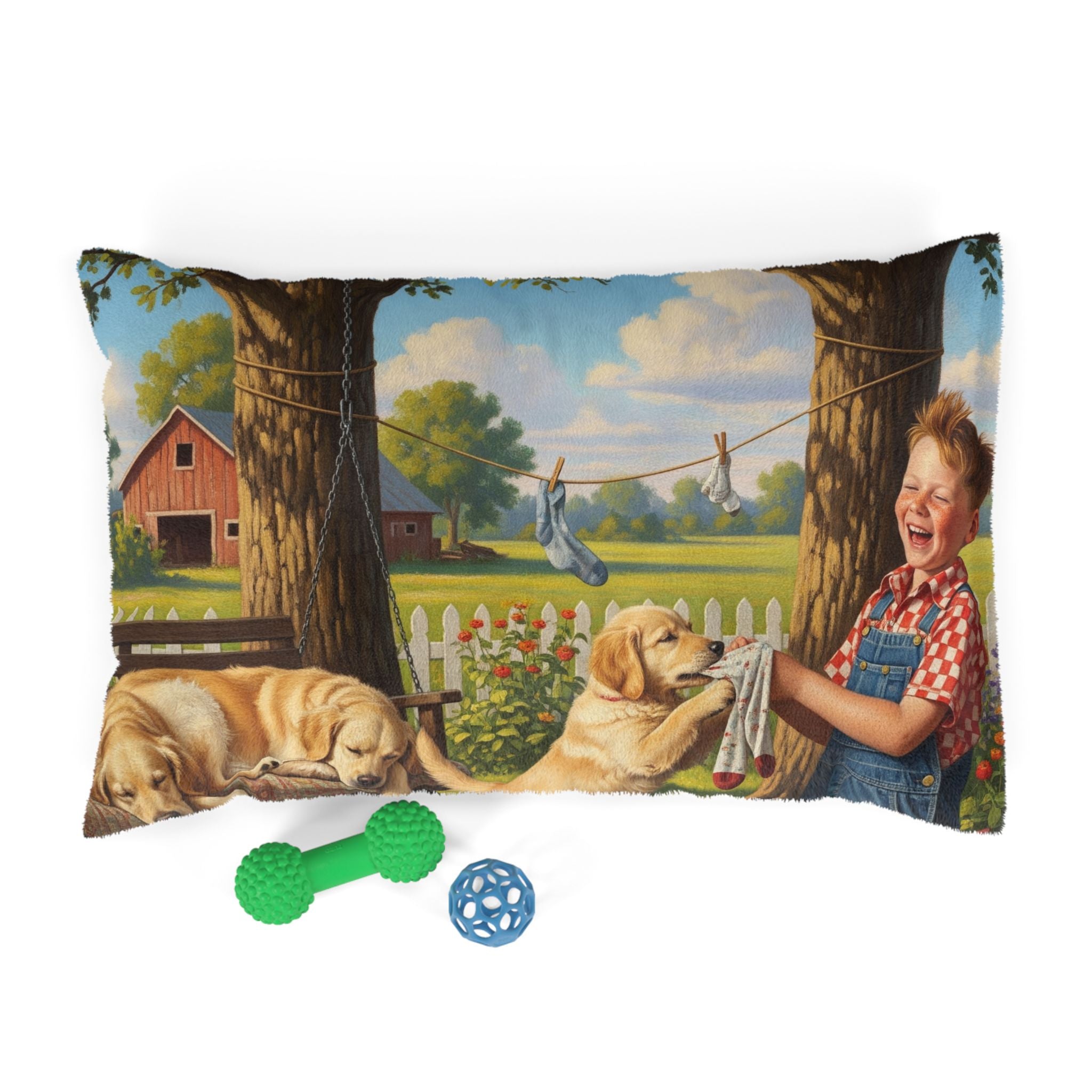 Pet Bed – Plush Dog Bed, 3 Size Options
