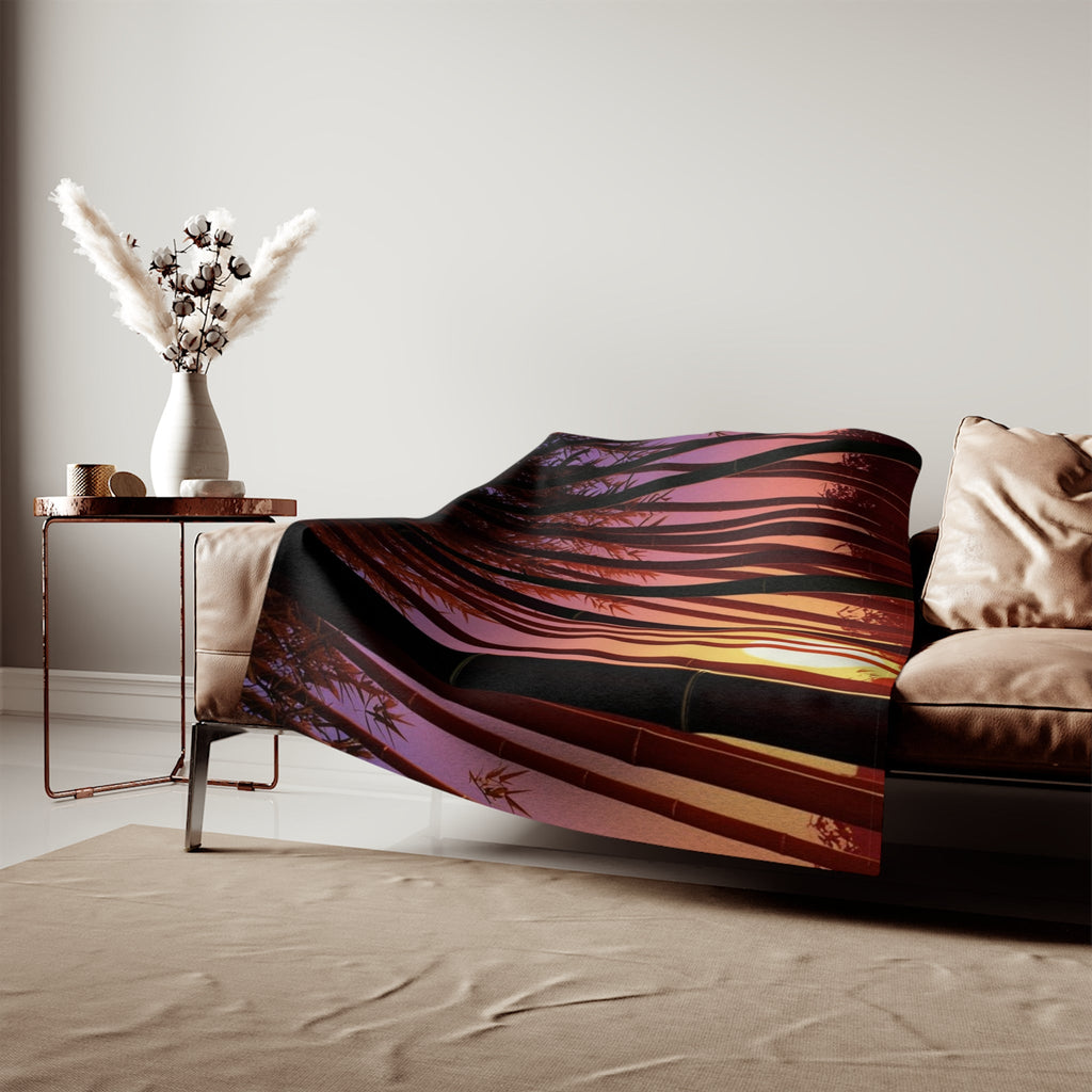 Sweatshirt Blanket – Plush Fleece Throw, 2 Size Options