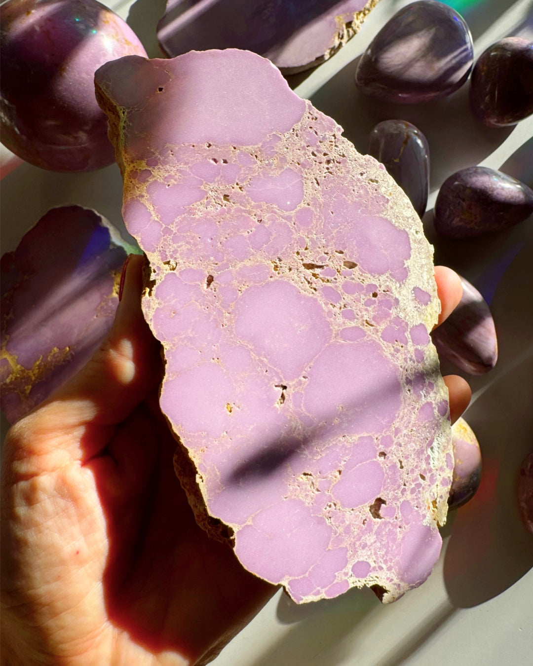Phosphosiderite Slab - AAA