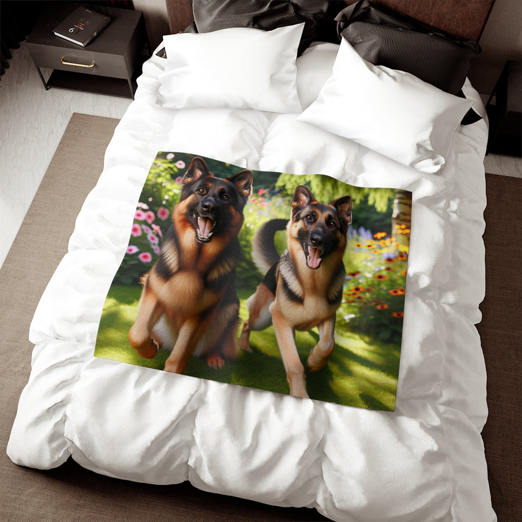 Sweatshirt Blanket – Plush Fleece Throw, 2 Size Options