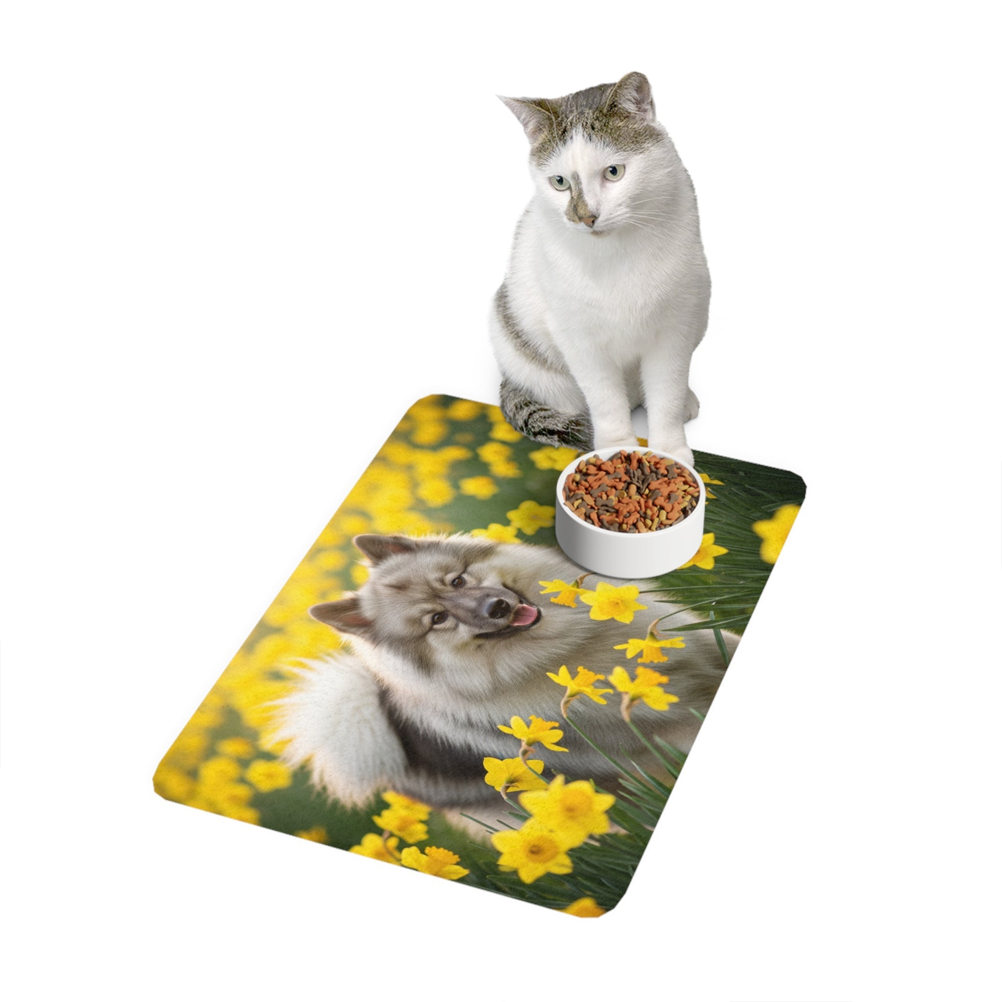 Non-Slip Pet Food Mat – Waterproof Feeding Mat for Dogs