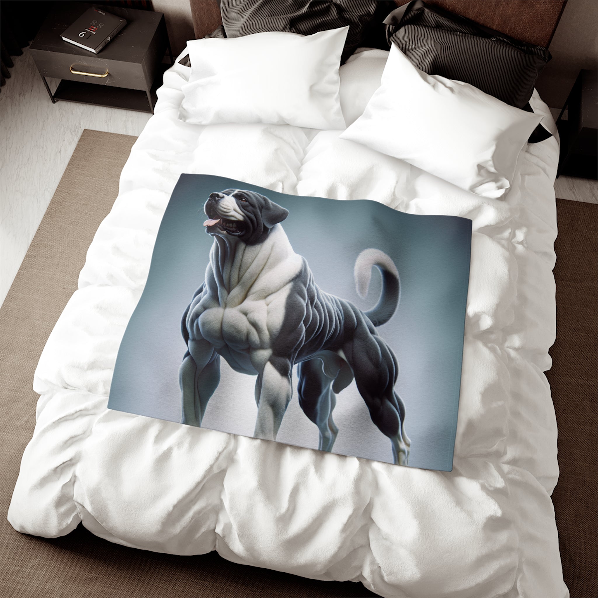Sweatshirt Blanket – Plush Fleece Throw, 2 Size Options