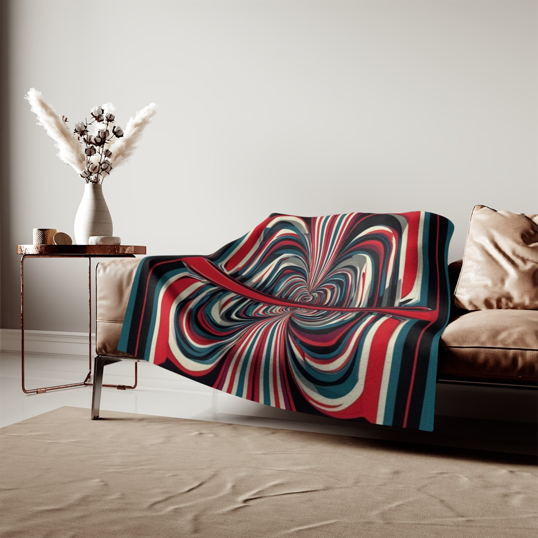 Sweatshirt Blanket – Plush Fleece Throw, 2 Size Options