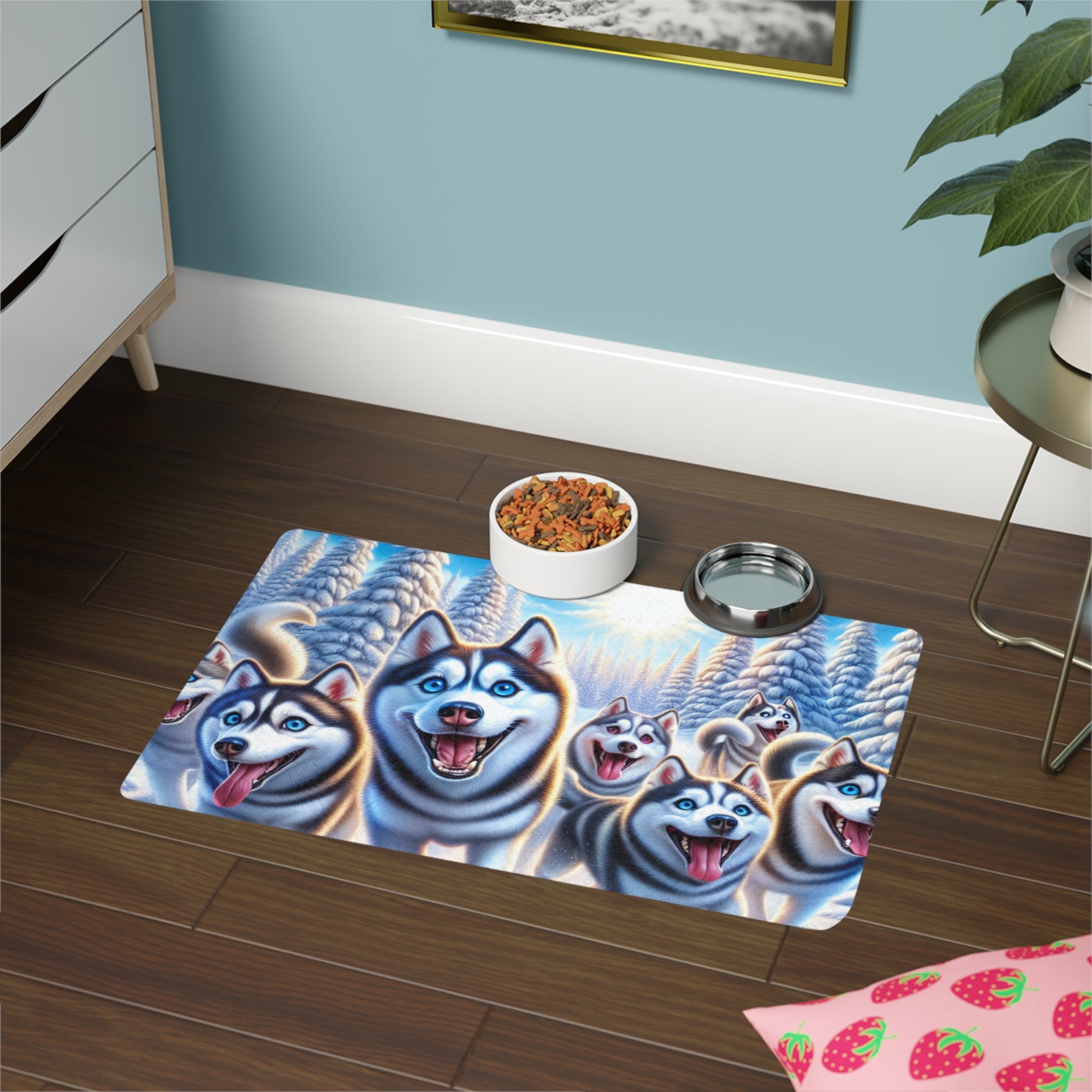 Non-Slip Pet Food Mat – Waterproof Feeding Mat for Dogs