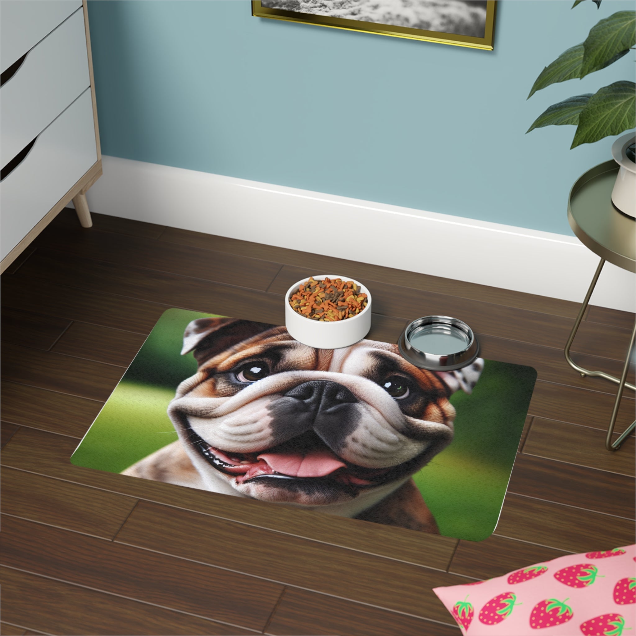 Non-Slip Pet Food Mat – Waterproof Feeding Mat for Dogs
