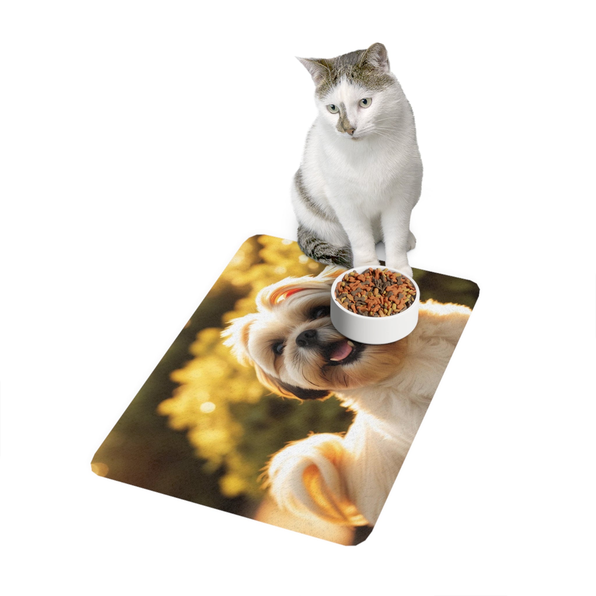 Non-Slip Pet Food Mat – Waterproof Feeding Mat for Dogs