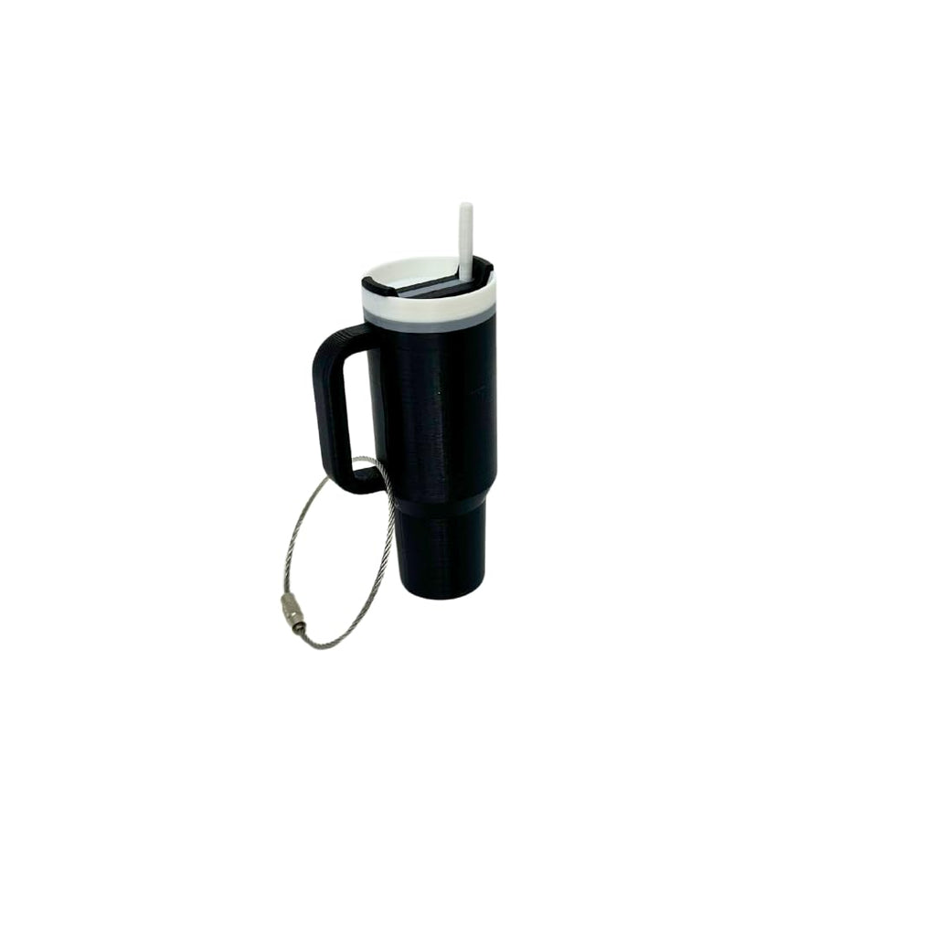 Tumbler Cup Replica Bag Charm | Cute & Fun Luggage Tag for Backpacks, Purses, Totes and More | Made in USA