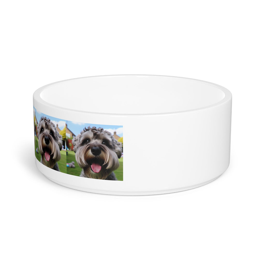 Ceramic Pet Bowl – 16 oz Dog Feeding Bowl