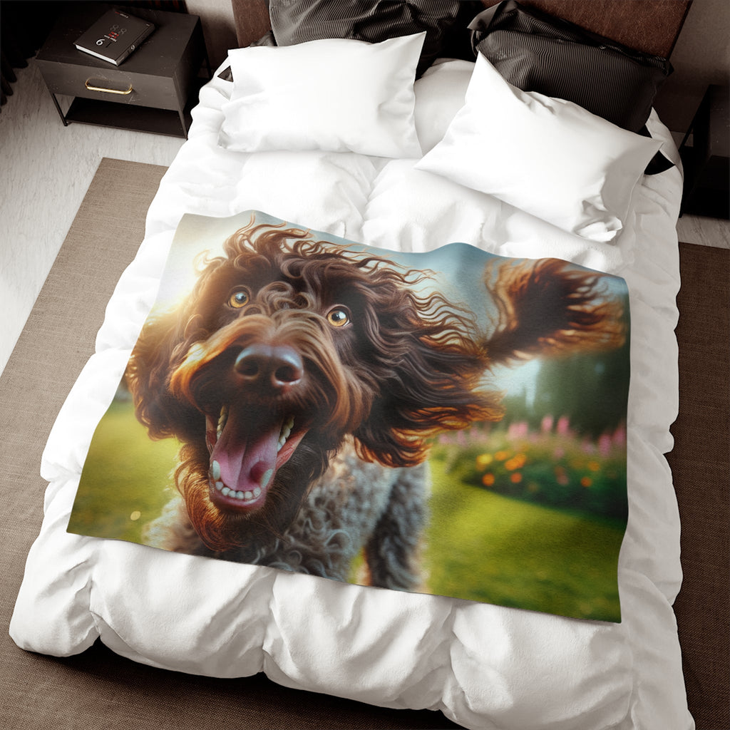 Sweatshirt Blanket – Plush Fleece Throw, 2 Size Options