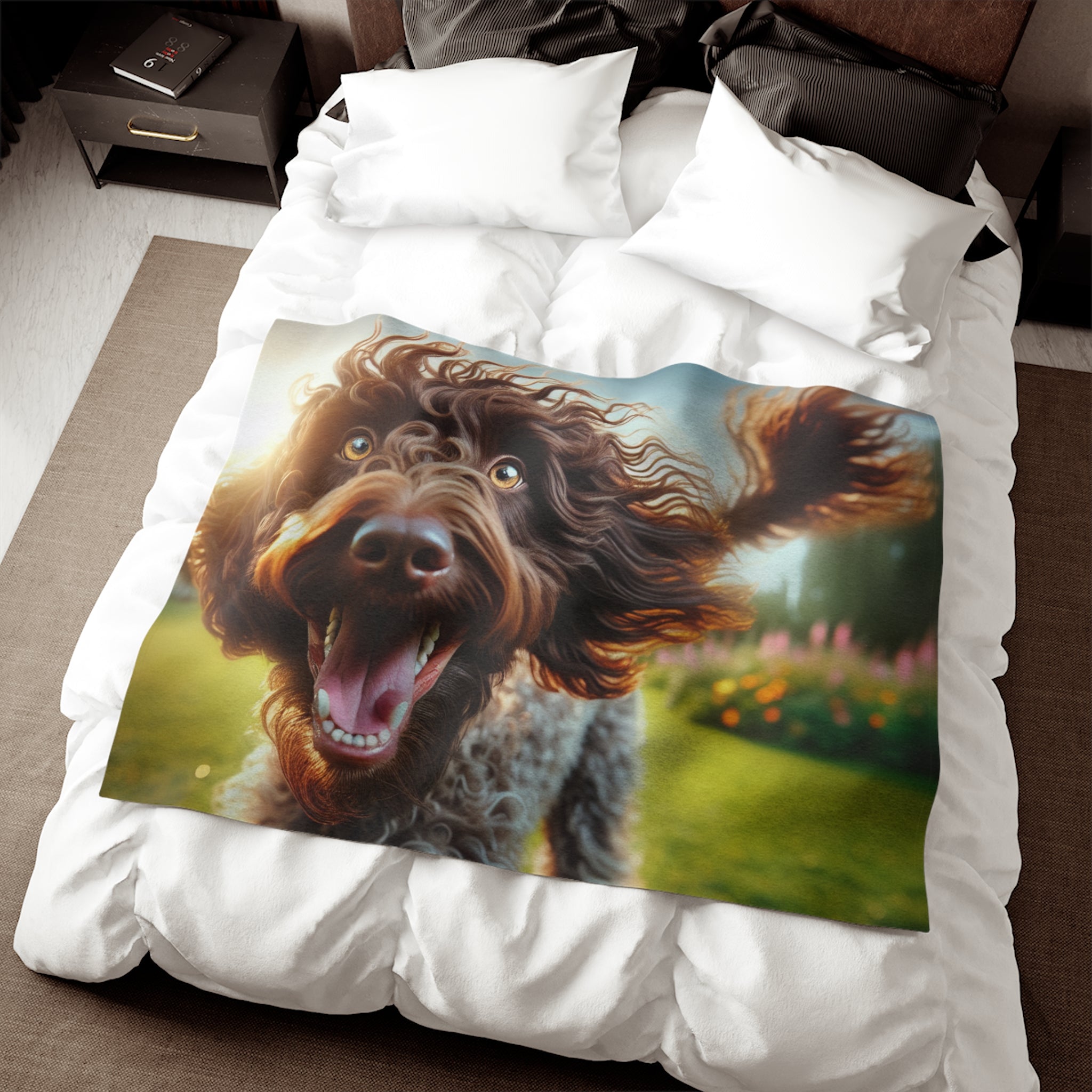 Sweatshirt Blanket – Plush Fleece Throw, 2 Size Options