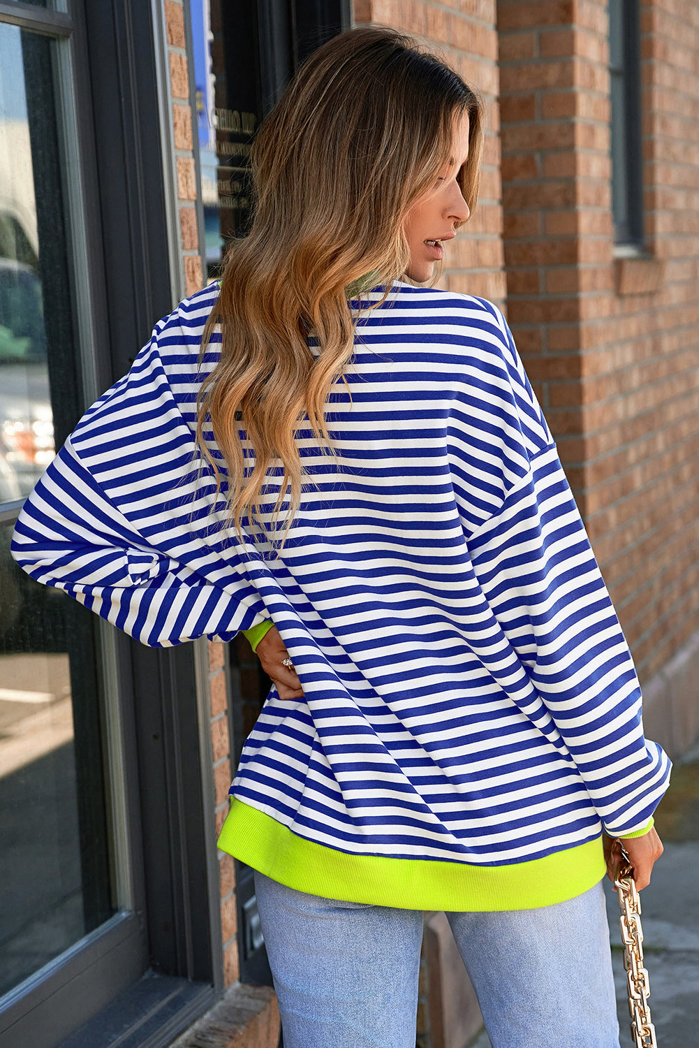 Lainey Drop Shoulder Baggy Sweatshirt