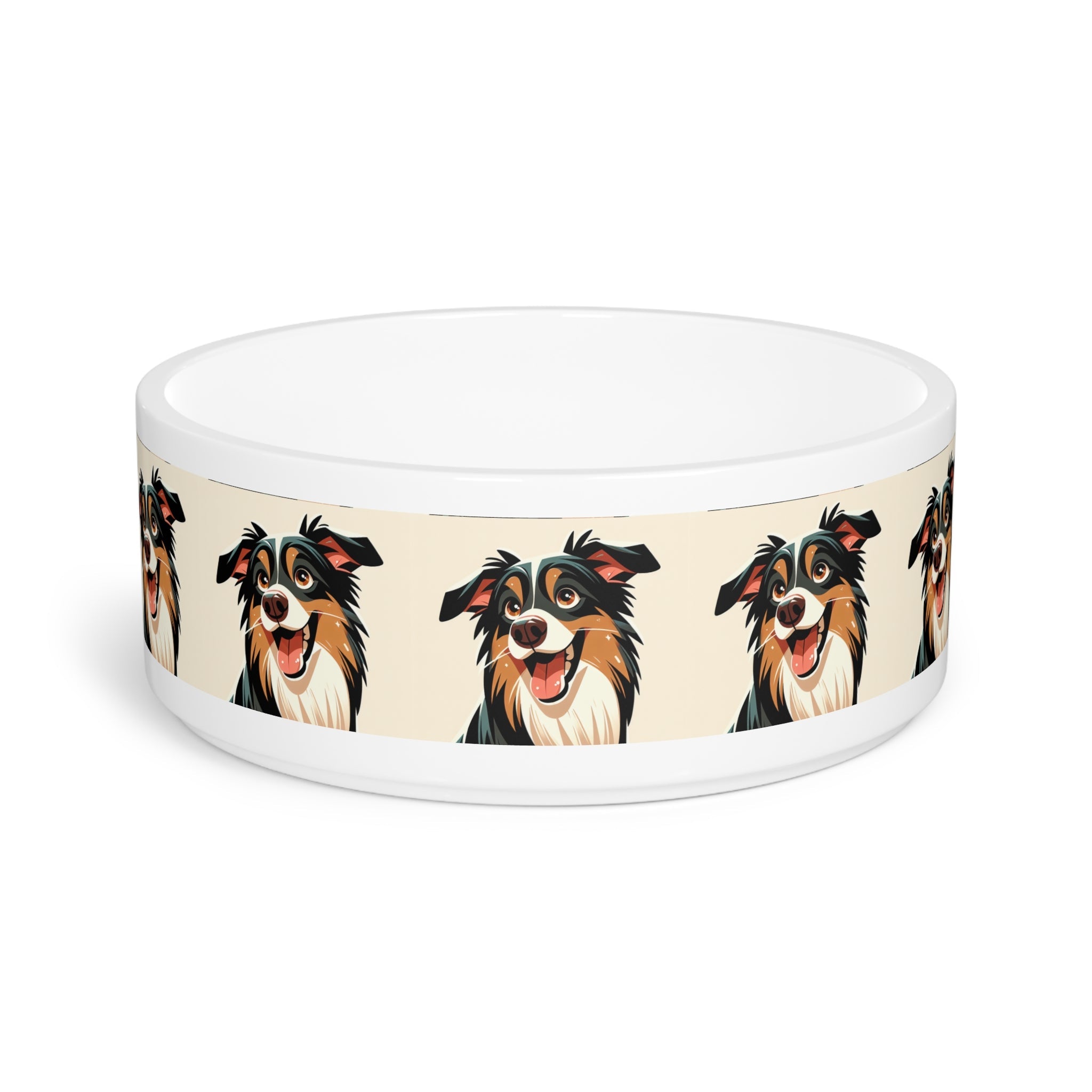 Ceramic Pet Bowl – 16 oz Dog Feeding Bowl