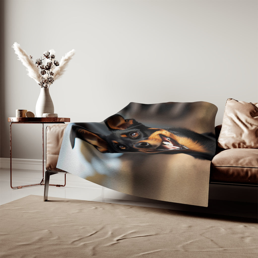 Sweatshirt Blanket – Plush Fleece Throw, 2 Size Options