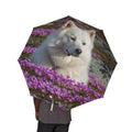 48" Semi-Automatic Umbrella – Windproof Large Travel Rain Umbrella