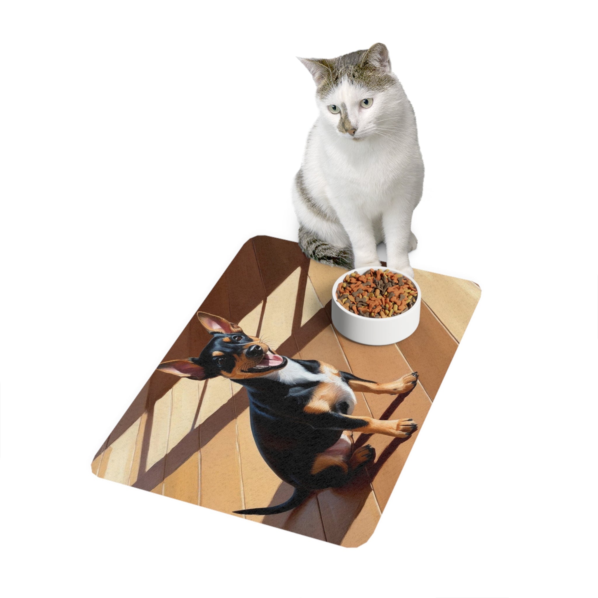 Non-Slip Pet Food Mat – Waterproof Feeding Mat for Dogs
