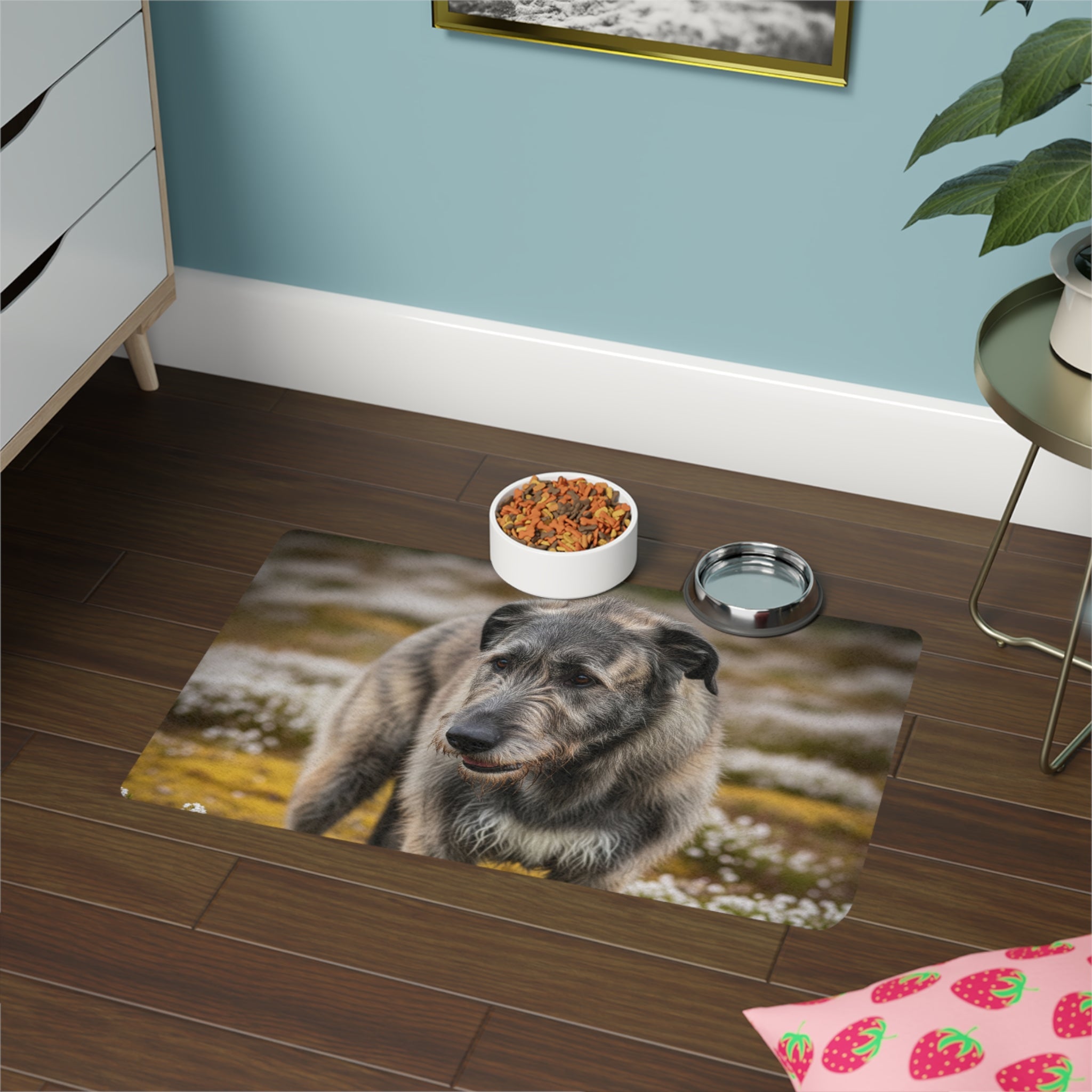 Non-Slip Pet Food Mat – Waterproof Feeding Mat for Dogs