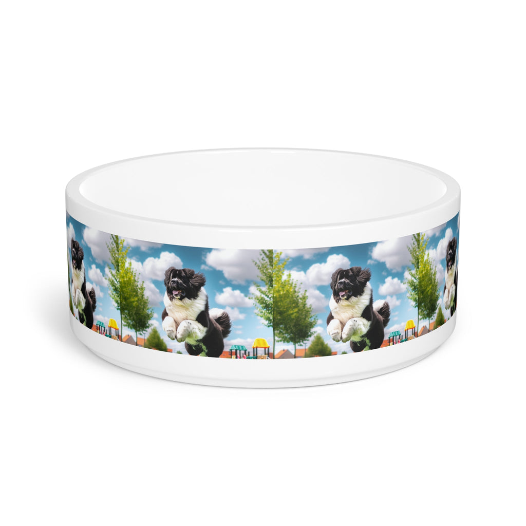 Ceramic Pet Bowl – 16 oz Dog Feeding Bowl