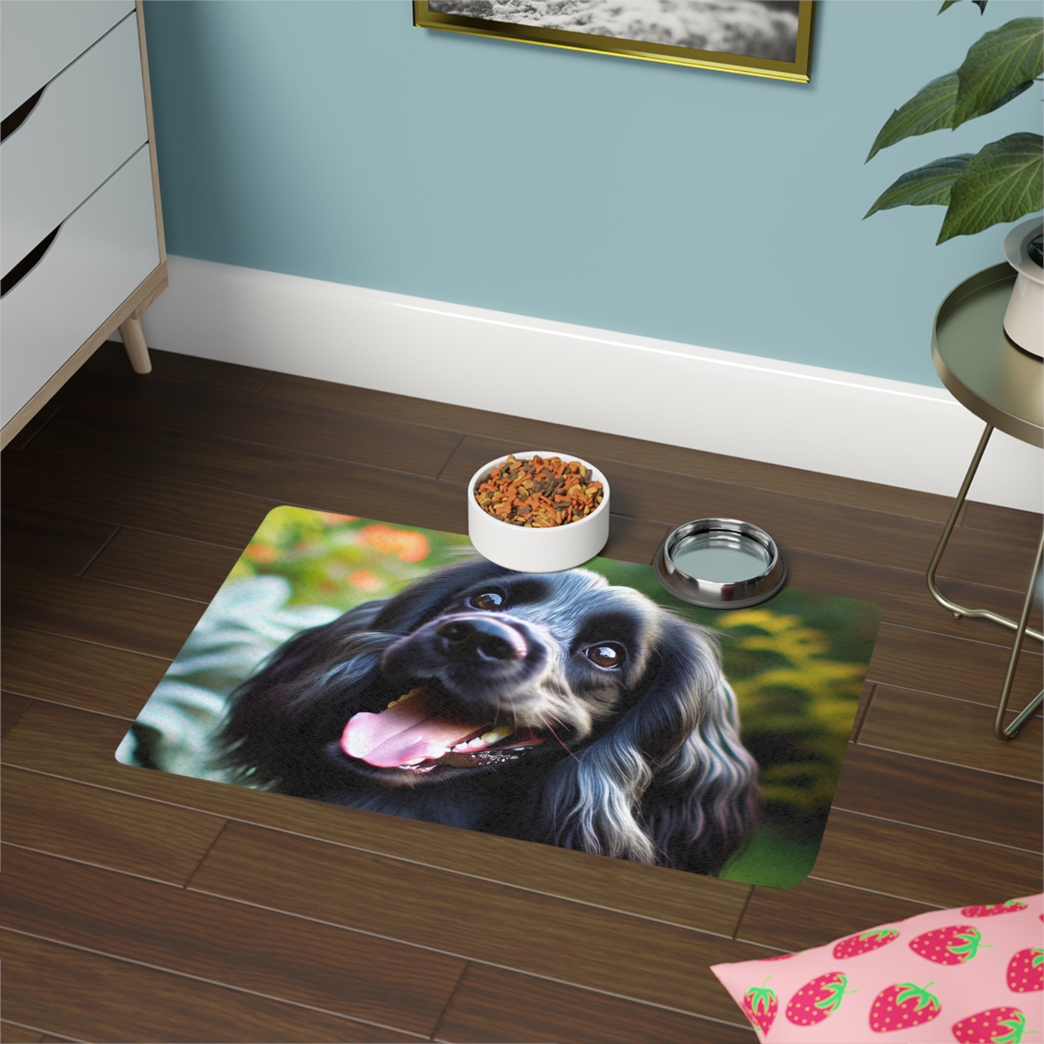 Non-Slip Pet Food Mat – Waterproof Feeding Mat for Dogs