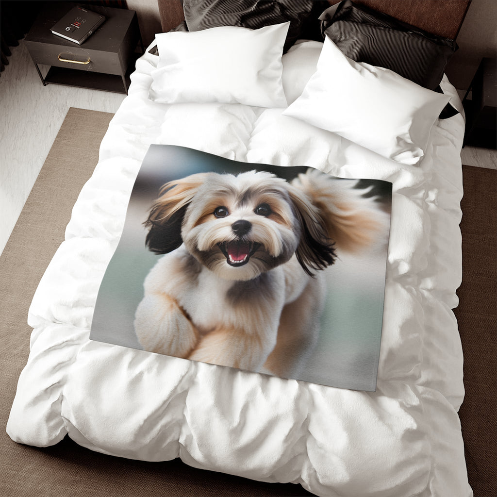 Sweatshirt Blanket – Plush Fleece Throw, 2 Size Options