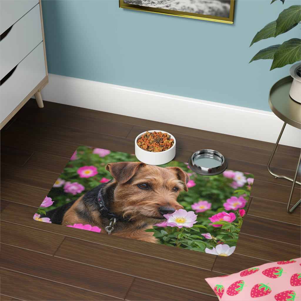 Non-Slip Pet Food Mat – Waterproof Feeding Mat for Dogs