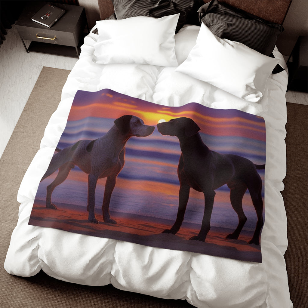 Sweatshirt Blanket – Plush Fleece Throw, 2 Size Options