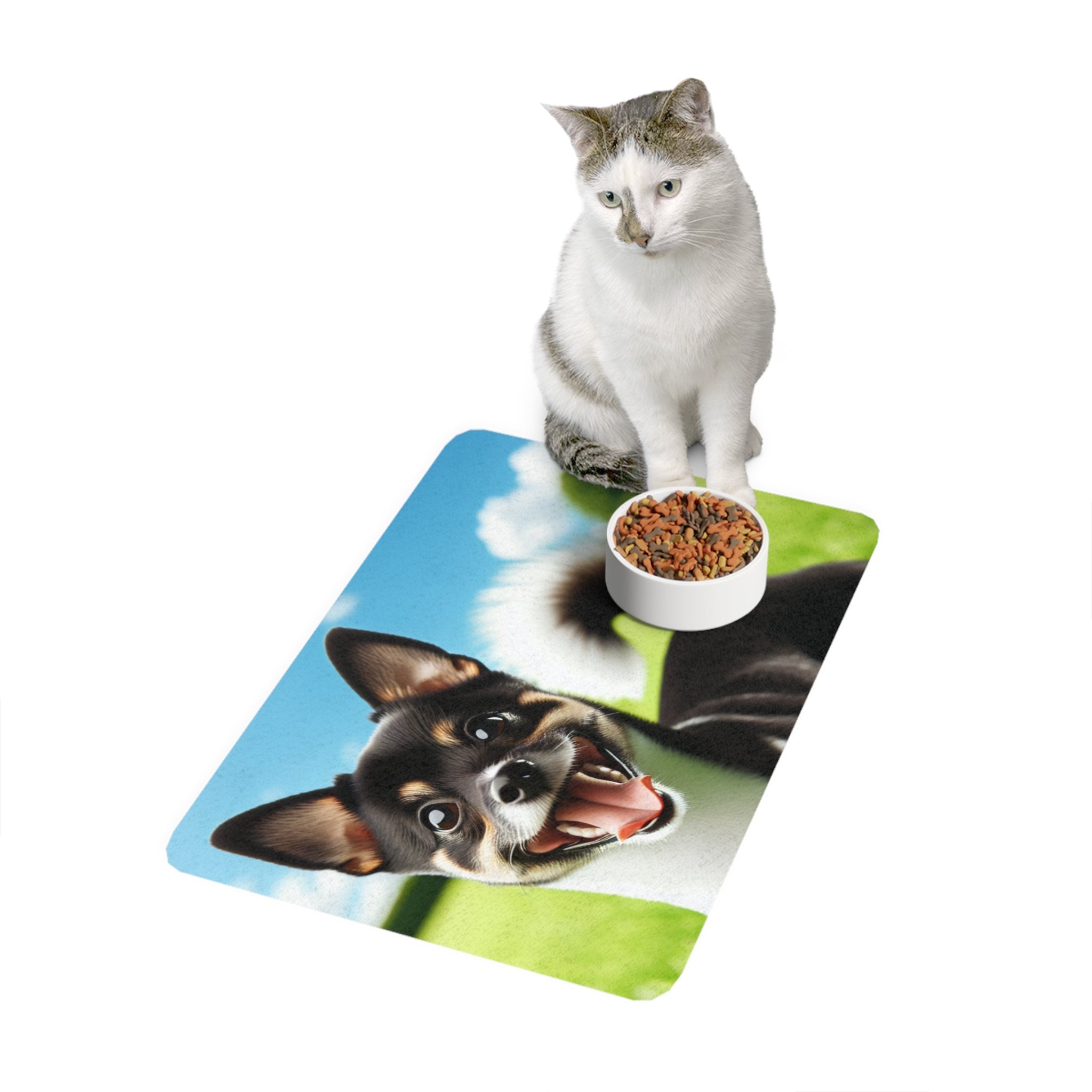 Non-Slip Pet Food Mat – Waterproof Feeding Mat for Dogs