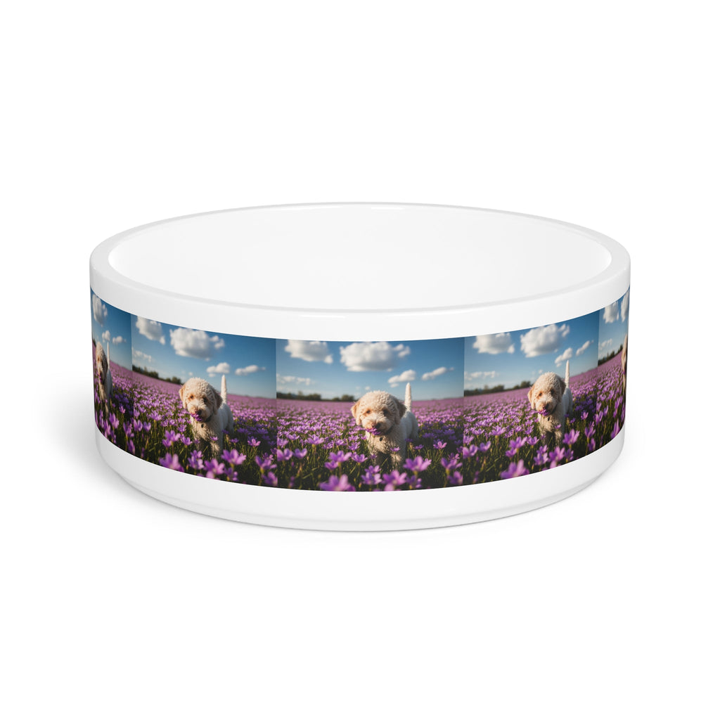 Ceramic Pet Bowl – 16 oz Dog Feeding Bowl