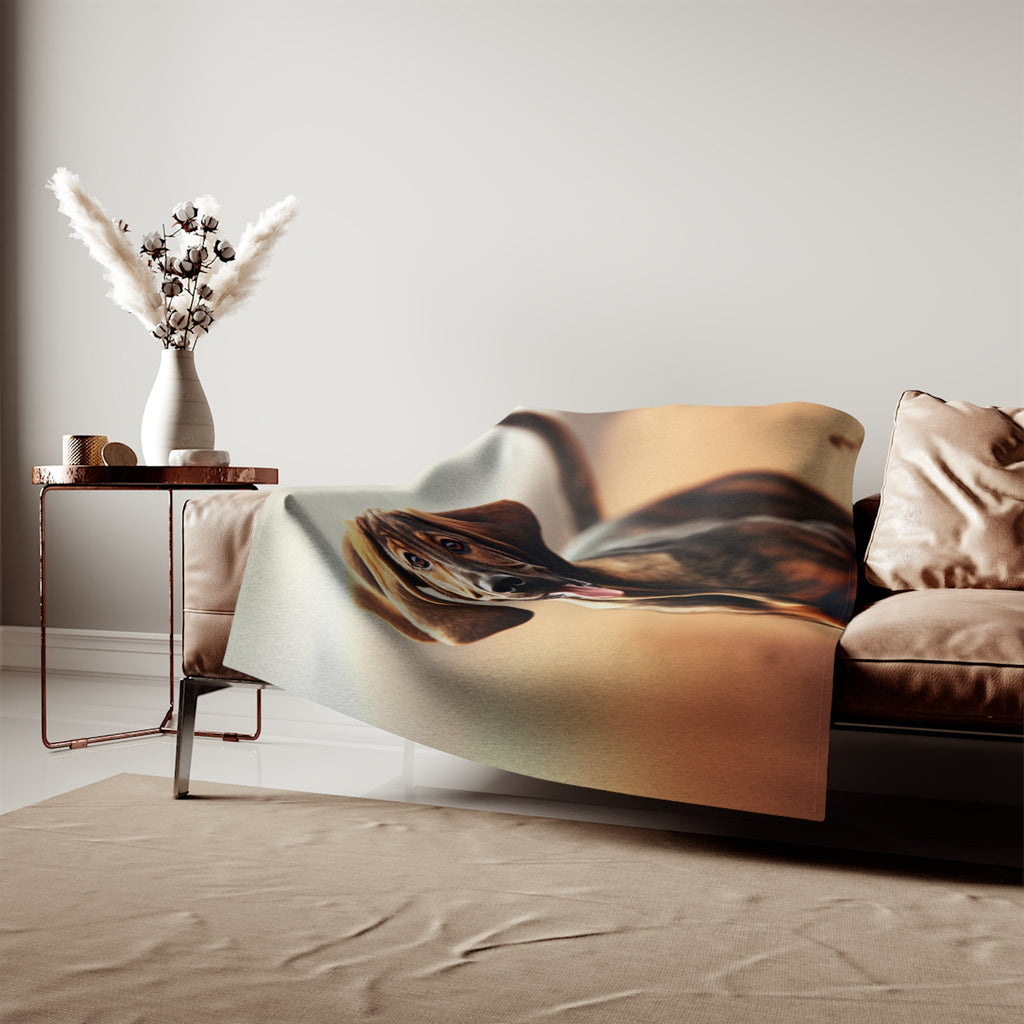 Sweatshirt Blanket – Plush Fleece Throw, 2 Size Options
