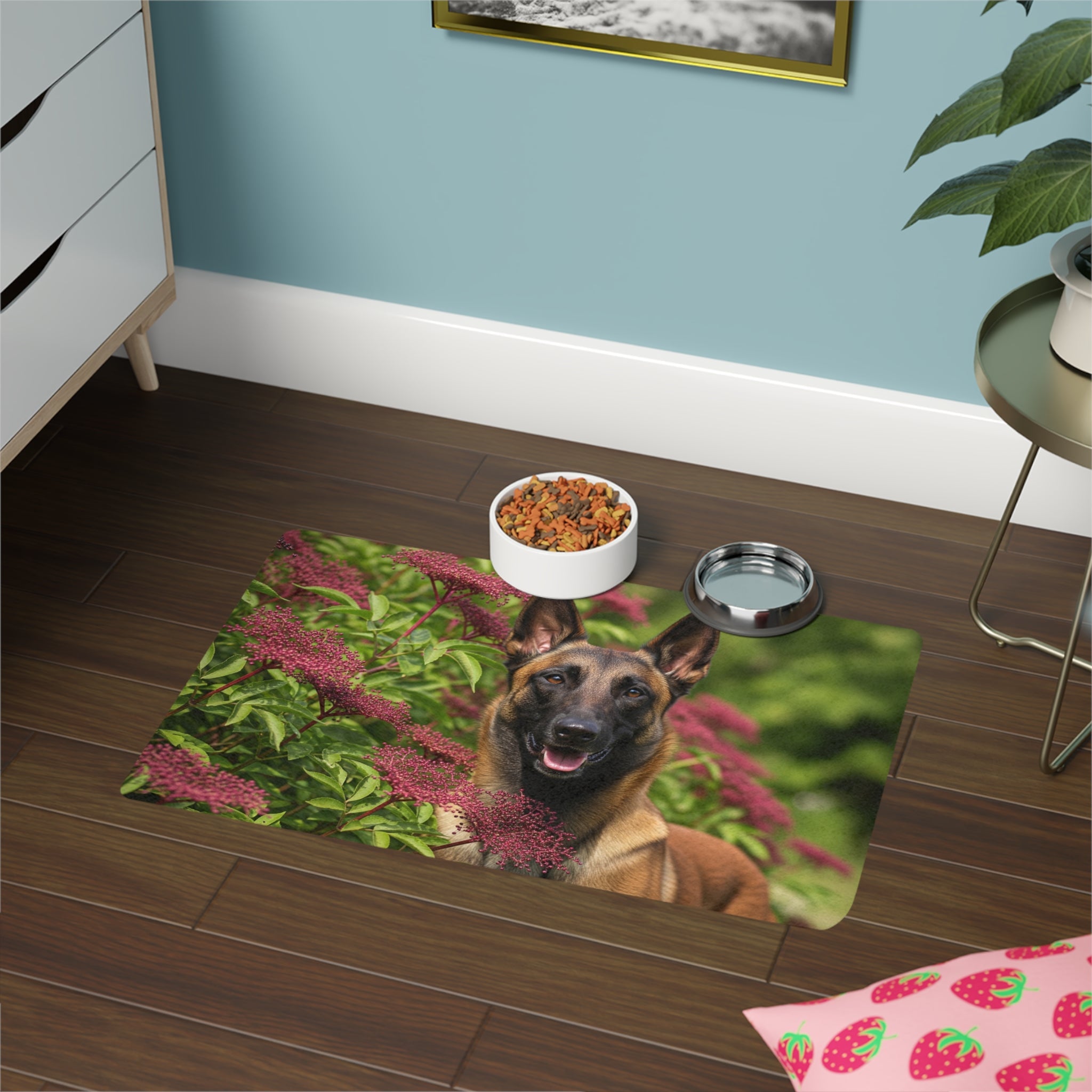 Non-Slip Pet Food Mat – Waterproof Feeding Mat for Dogs
